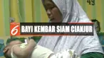 Kondisi fisik Fadli, salah satu dari bayi kembar ini melemah dan menderita batuk, flu, dan demam.