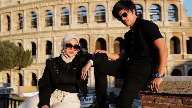 7 Gaya Aurel Hermansyah Jadi Cewek Kue hingga Cewek Mamba saat Liburan di Italia