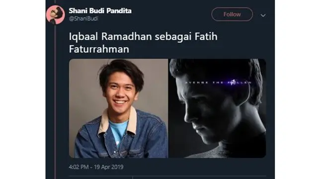 Avengers: Endgame Versi Aktor Indonesia Ala Netizen Ini Kocak Banget, Setuju?