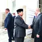 Menteri Pertahanan (Menhan) RI Prabowo Subianto saat bertemu Presiden Vladimir Putin di Moskow, Rabu 31 Juli 2024, pada Rabu (31/7/2024). (Dok. Istimewa)