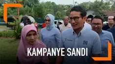 Cawapres Sandiaga Uno berkunjung ke rumah kediamannya di Pekanbaru. Sandi pernah tinggal di rumah komplek Cevron di Rumbai Pekanbaru