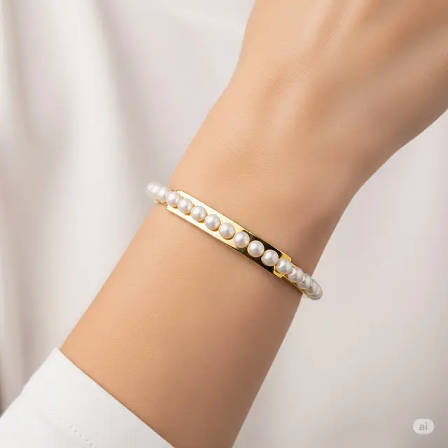 9 Model Gelang Plat Emas Terbaik untuk Gaya Elegan Anda