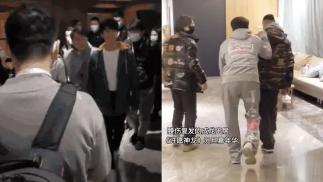 Potret viral Jackie Chan