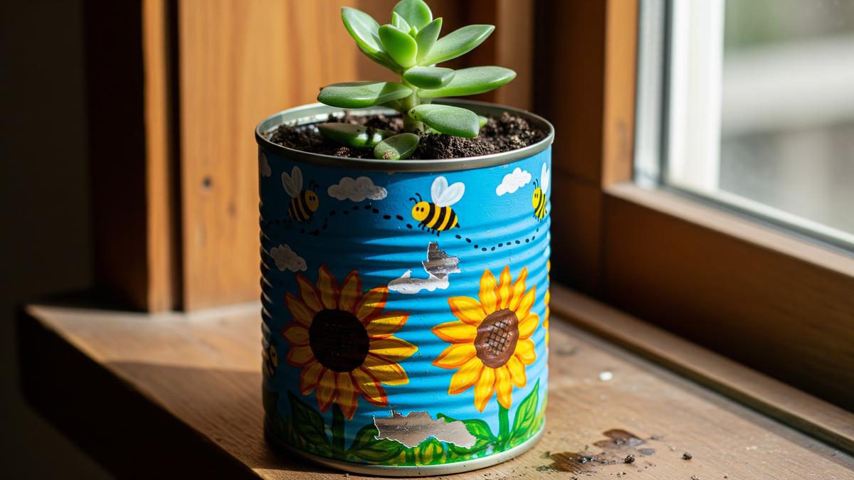 Cara Membuat Pot dari Kaleng Bekas: Mudah, Hemat Biaya, dan Ramah Lingkungan