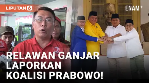 VIDEO: Deklarasi di Museum, Koalisi Prabowo Dilaporkan Relawan Ganjar ke Bawaslu