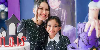 Ayu Ting Ting belum lama ini menggelar pesta ulang tahun Bilqis yang genap berusia 9 tahun.