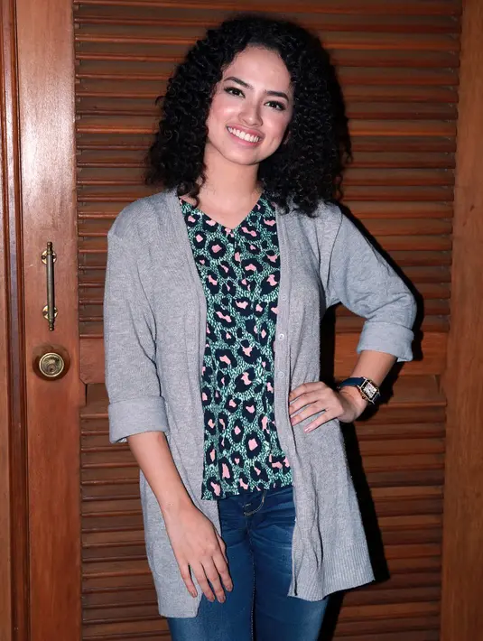 Karakter vokal Wizzy menurut penyanyi yang mengawali karir bermusik di Jerman ini cukup unik.  (Deki Prayoga/Bintang.com)