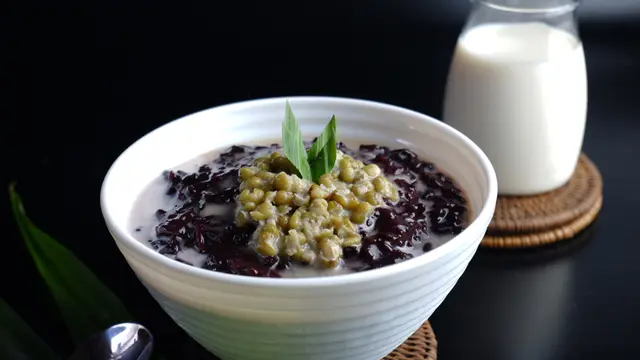 Resep Bubur Kacang Hijau Ketan Hitam