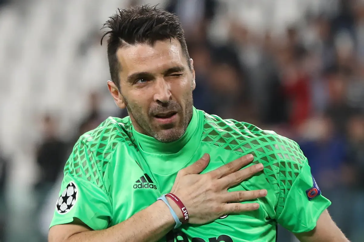 Ekspresi Buffon saat Bawa Juventus ke Final Liga Champions