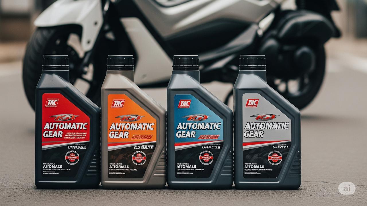 Ilustrasi oli untuk motor matic