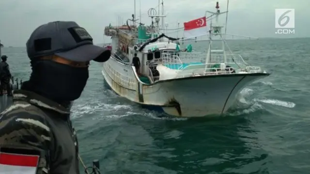 VIDEO: TNI AL Tangkap Kapal Penyelundup 1 Ton Sabu