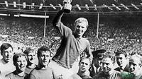 Tim nasional Inggris setelah menjuarai Piala Dunia 1966. (Bola.com/Adreanus Titus)