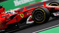 Ferrari dijadwalkan memperkenalkan mobil baru yang akan digunakan pada balapan F1 2018 pada 22 Februari mendatang. (AFP/Mark Thompson)