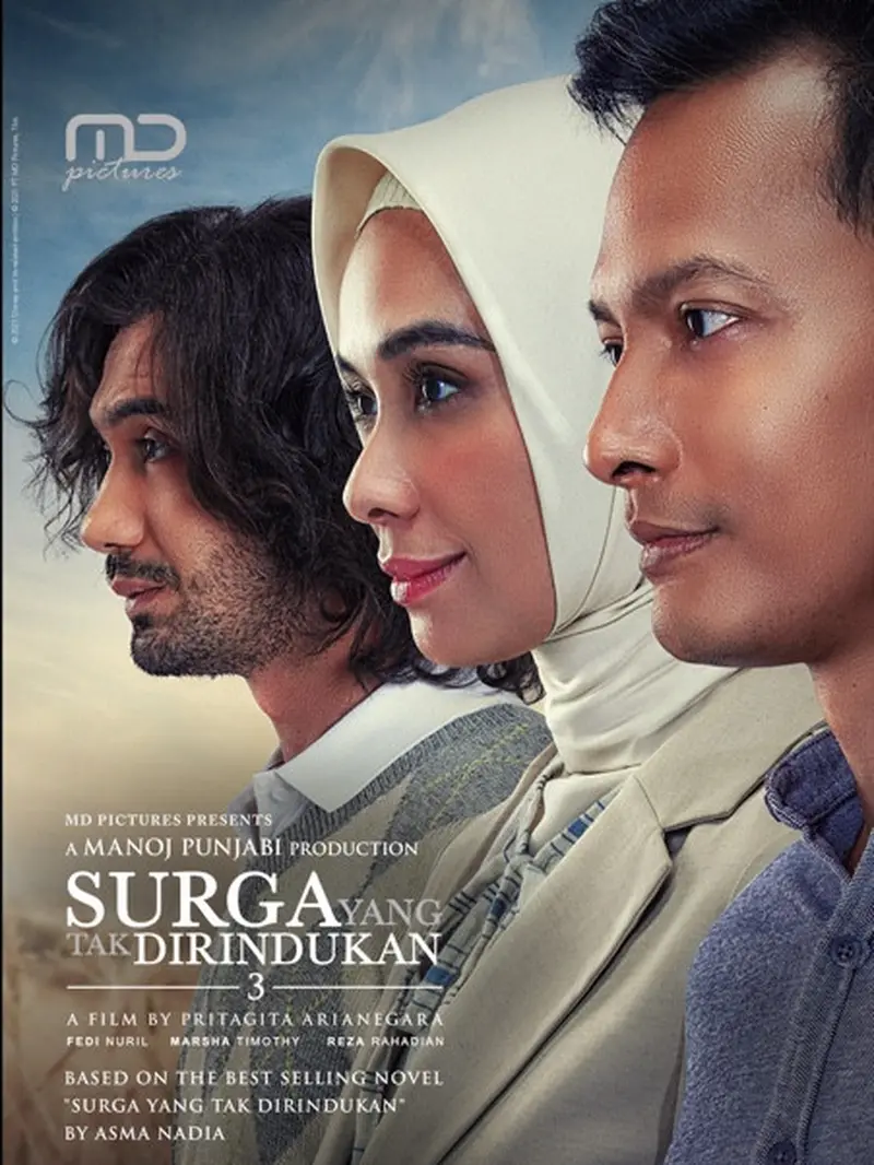 Poster film Surga Yang Tak Dirindukan 3. (Foto: Dok. MD Pictures)