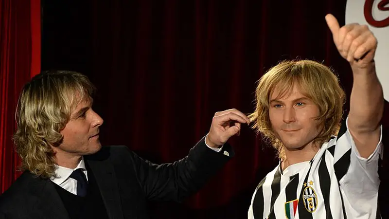 Patung Lilin Pavel Nedved