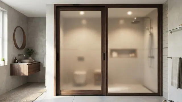 Inspirasi Pintu Sliding Kamar Mandi