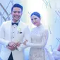 Jessica Mila dan Yakup Hasibuan setelah resmi menikah di Gereja HKBP Rawamangun, Jakarta Timur. (Dok. via M. Altaf Jauhar)