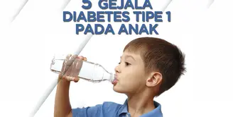 5 Gejala Diabetes Tipe 1 pada Anak