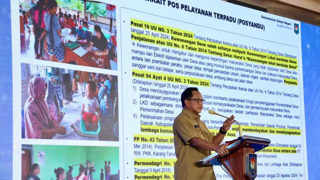 Mendagri Apresiasi Kiprah Posyandu, Punya Peran Penting sebagai Mesin Sosial di Tengah Masyarakat
