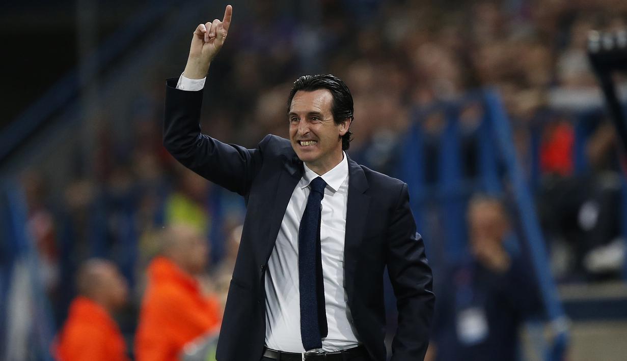 Uani Emery pernah melatih beberapa klub top di Eropa, antara lain Valencia (2008-2012) dan Spartak Moscow (2012-2013). (AFP/Charly Triballeau)