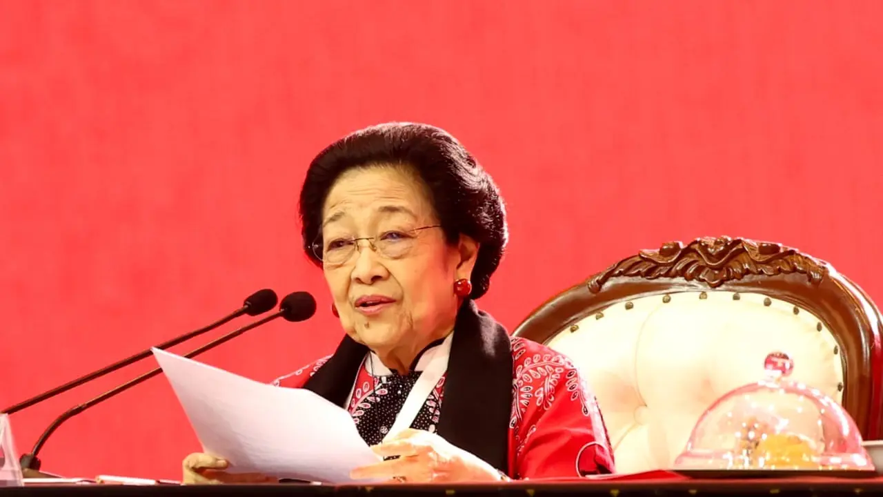Ketua Umum PDIP Megawati Soekarnoputri.