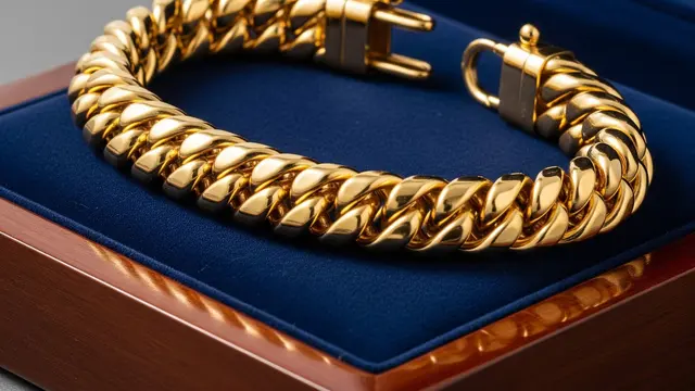 Model Gelang Rantai Emas Terbaru Gaya Rantai Bismarck