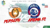 Liga 1 2018 Perseru Serui Vs Arema FC (Bola.com/Adreanus Titus)