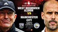 West Bromwich vs Manchester City (Liputan6.com/Abdillah)