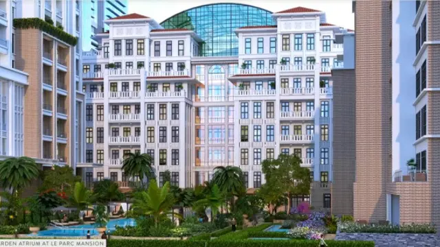 Le Parc, komplek apartemen eksklusif di dalam Komplek Thamrin Nine