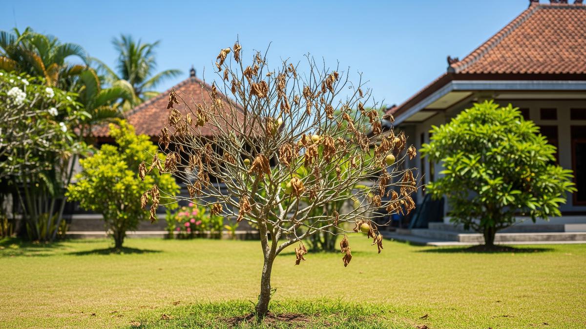 Cara Menyuburkan Pohon Buah yang Mulai Mengering agar Kembali Sehat dan Berbuah Lebat