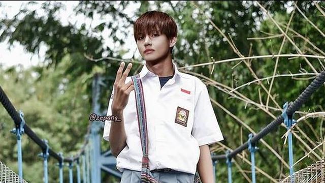 6 Editan Foto Seleb Dunia Jadi Anak SMA Ini Nyeleneh, Kocak