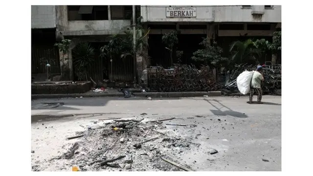 Potret Kondisi Terkini Pasar Tanah Abang Saat Aksi 22 Mei