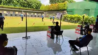 Suasana hari pertama Kejuaraan Menembak Piala Danpaspampres 2023