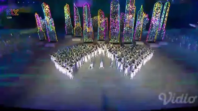 Tarian di pembukaan Asian Games 2018