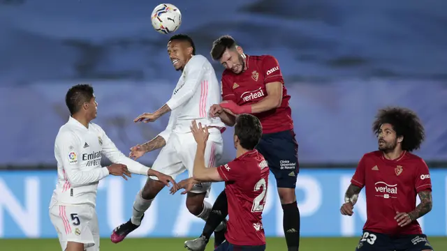 FOTO: Kalahkan Osasuna, Real Madrid Masih Punya Peluang Jadi Juara Liga Spanyol
