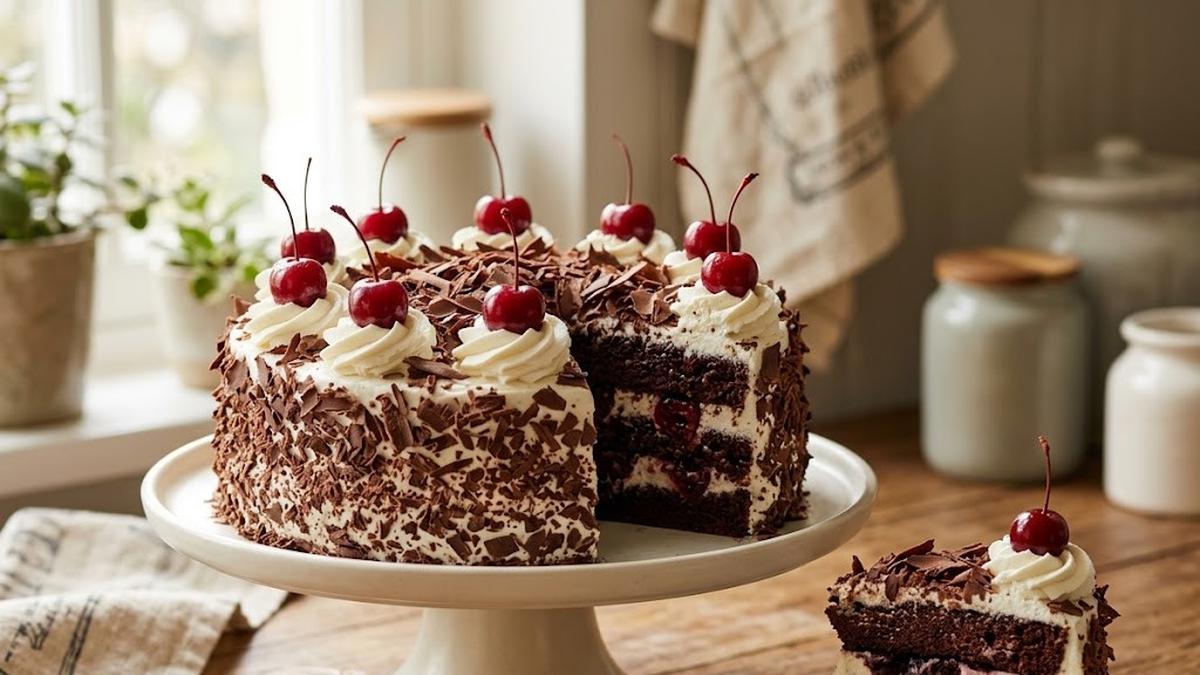 Resep Kue Black Forest Kukus, Lembut dan Cokelatnya Pekat Tanpa Oven