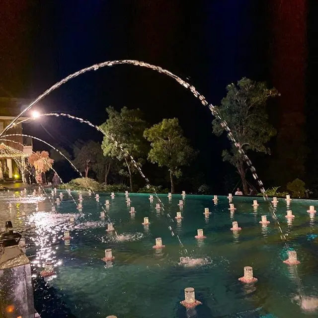 7 Potret Rumah Megah Haji Isam 'Crazy Rich' Kalimantan, Kolam Renangnya Mewah