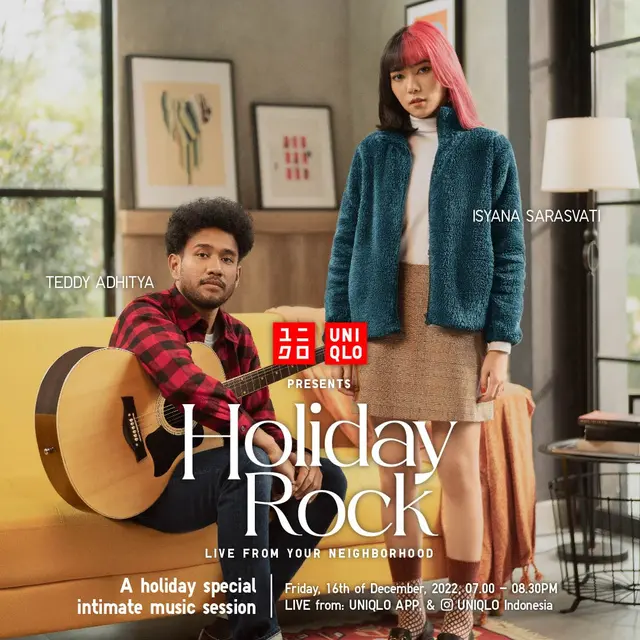 Isyana Sarasvati dan Teddy Adhitya