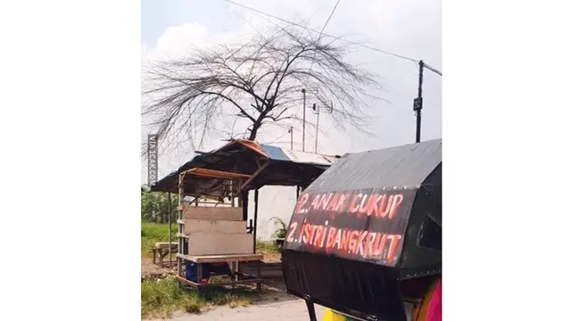 Kata Lucu Gokil Di Belakang Becak