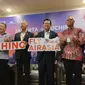 Indonesia AirAsia resmi membuka rute penerbangan baru dari Jakarta (JKT) menuju Kuching (KCH), Sarawak Malaysia, dan sebaliknya Kuching-Jakarta, pada Kamis (15/6/2023). (Winda Nelfira/Liputan6.com)