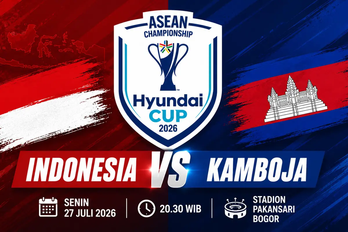 Indonesia Vs Kamboja, Piala AFF 2026