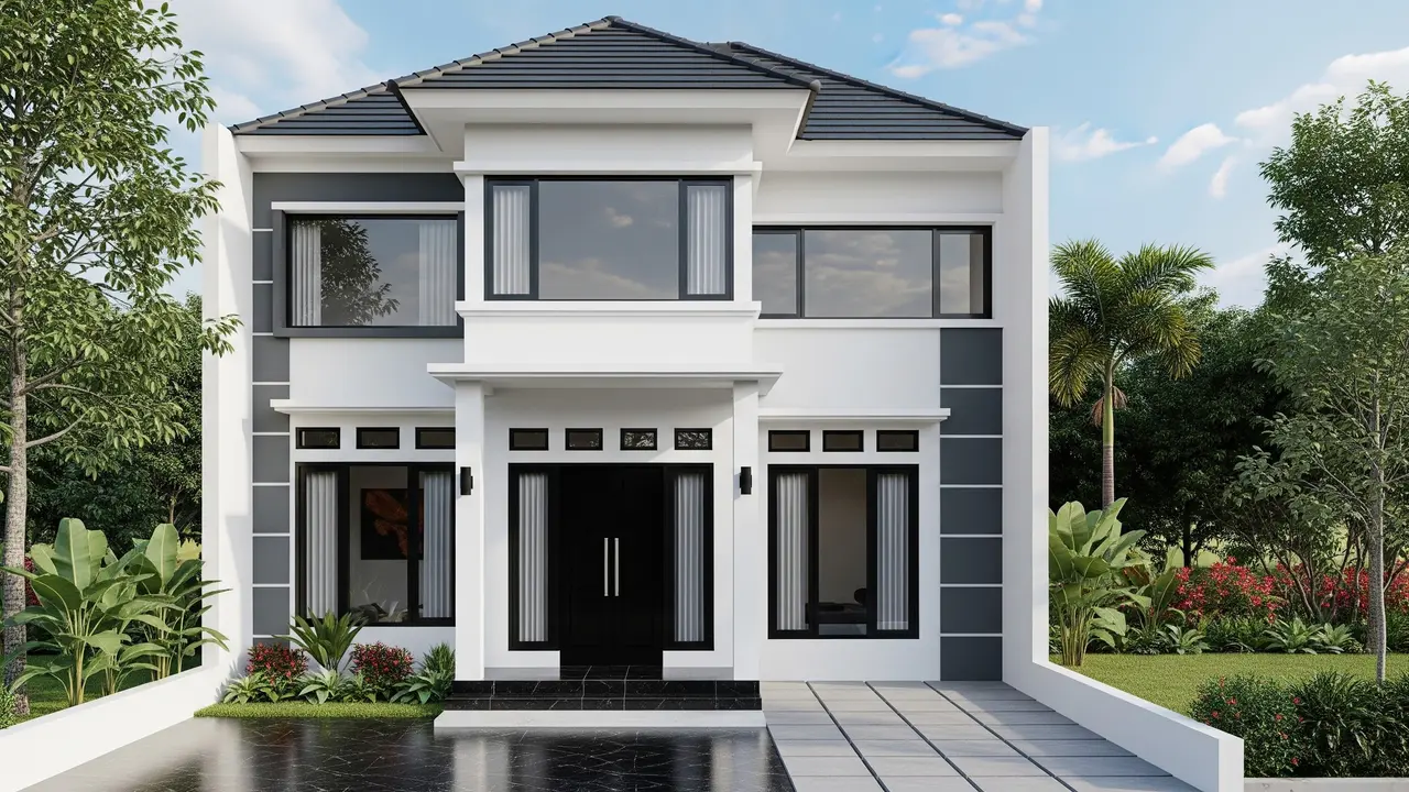 Rumah Minimalis 2 Lantai