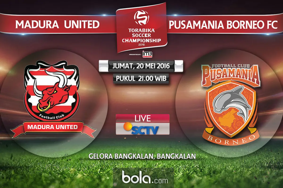 Madura United Vs Pusamania Borneo FC