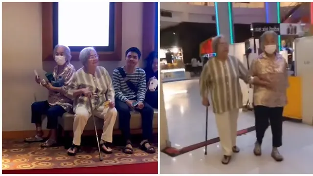 Viral Momen Lansia Nonton Bioskop Bareng, Pamer Kekompakan di Usia Senja