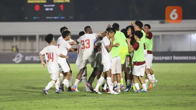 Timnas China U-20 vs Timnas Indonesia U-20: Laga Kedua Uji Coba Internasional
