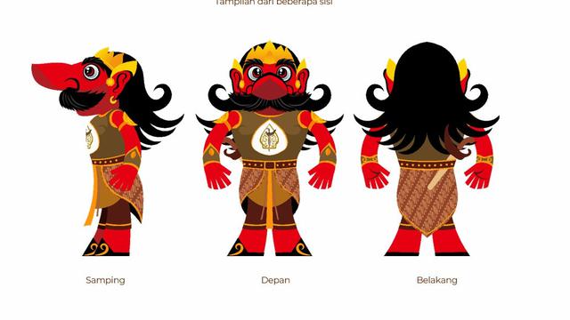 Maskot 11th ASEAN Para Games 2022