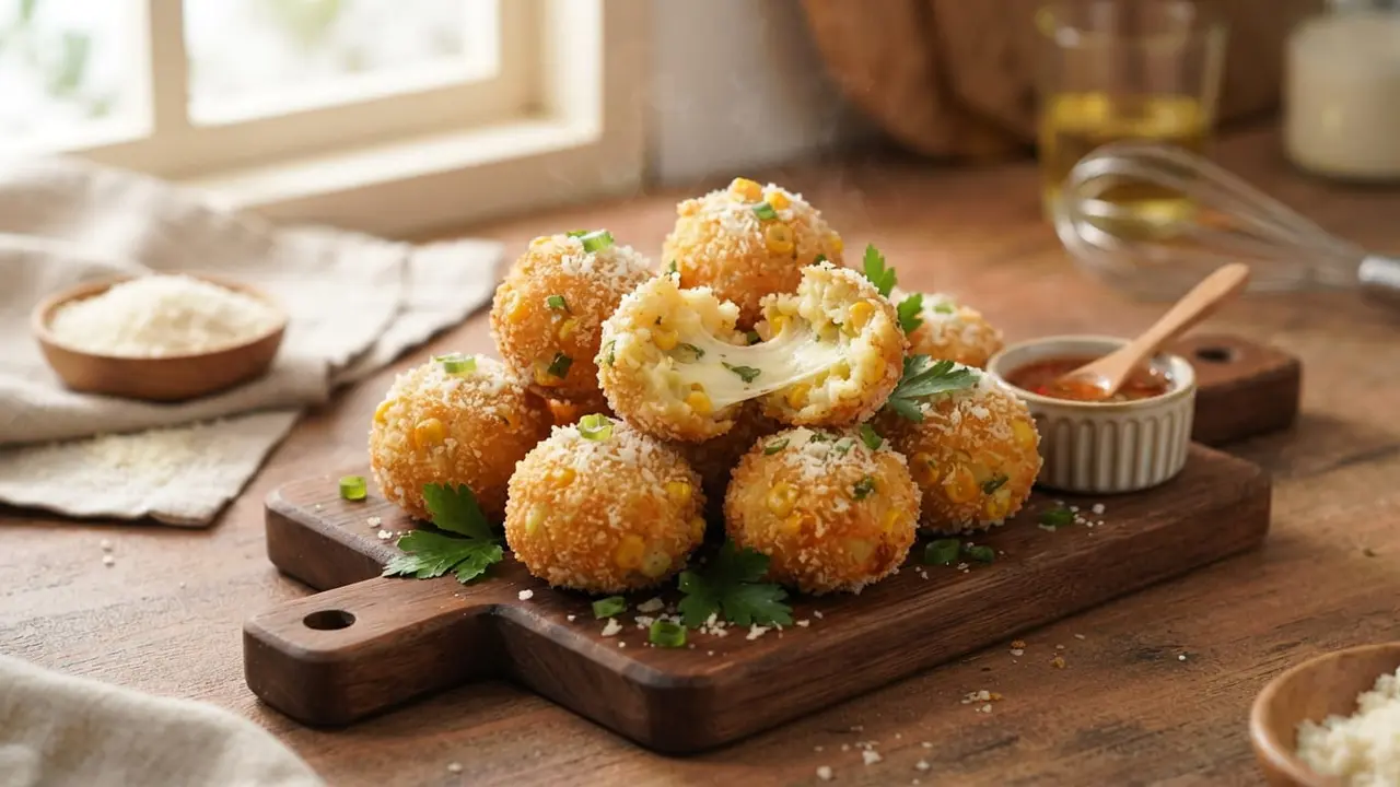 Resep Bola-Bola Jagung Keju yang Renyah