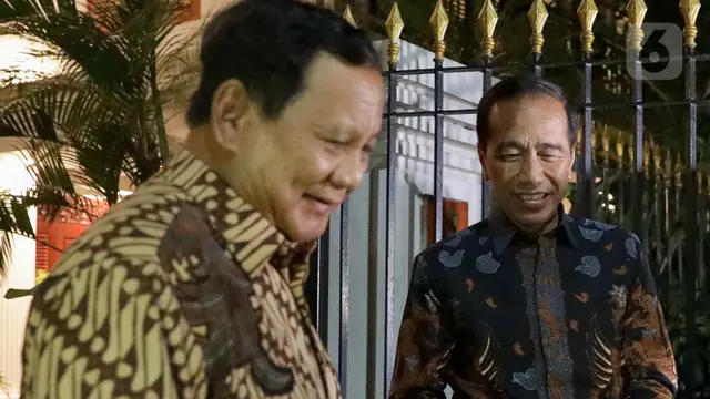 Jokowi Temui Prabowo di Kertanegara, Bahas Apa?