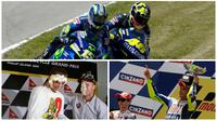 Selama hampir 20 tahun berkiprah di ajang balap motor, Valentino Rossi mencatat berbagai momen mengesankan.