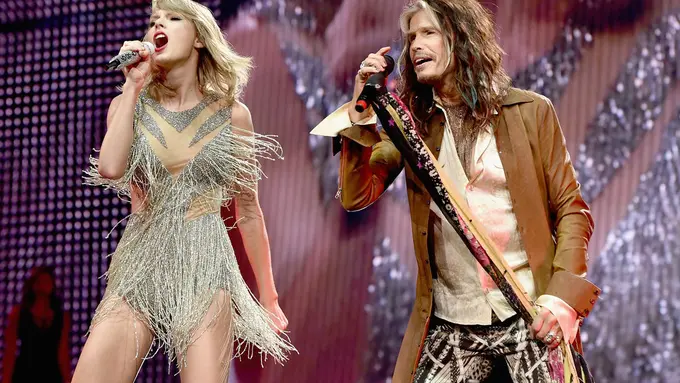 [Bintang] Taylor Swift & Steven Tyler